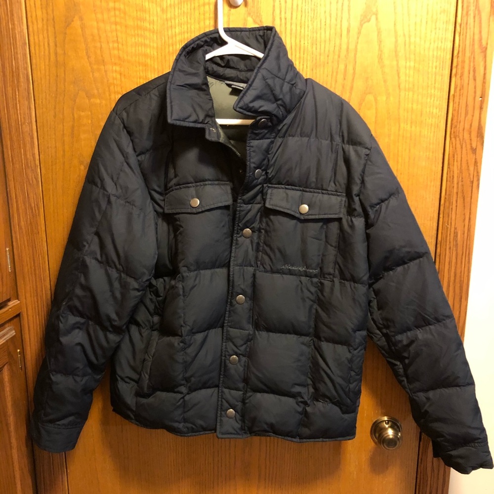 Men’s Size Medium Black Eddie Bauer Jacket